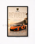 Lamborghini Revuelto Framed A4 Poster